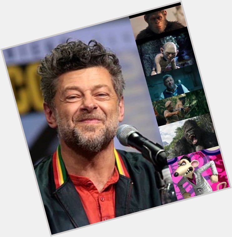 Happy 55th Birthday to Andy Serkis! 