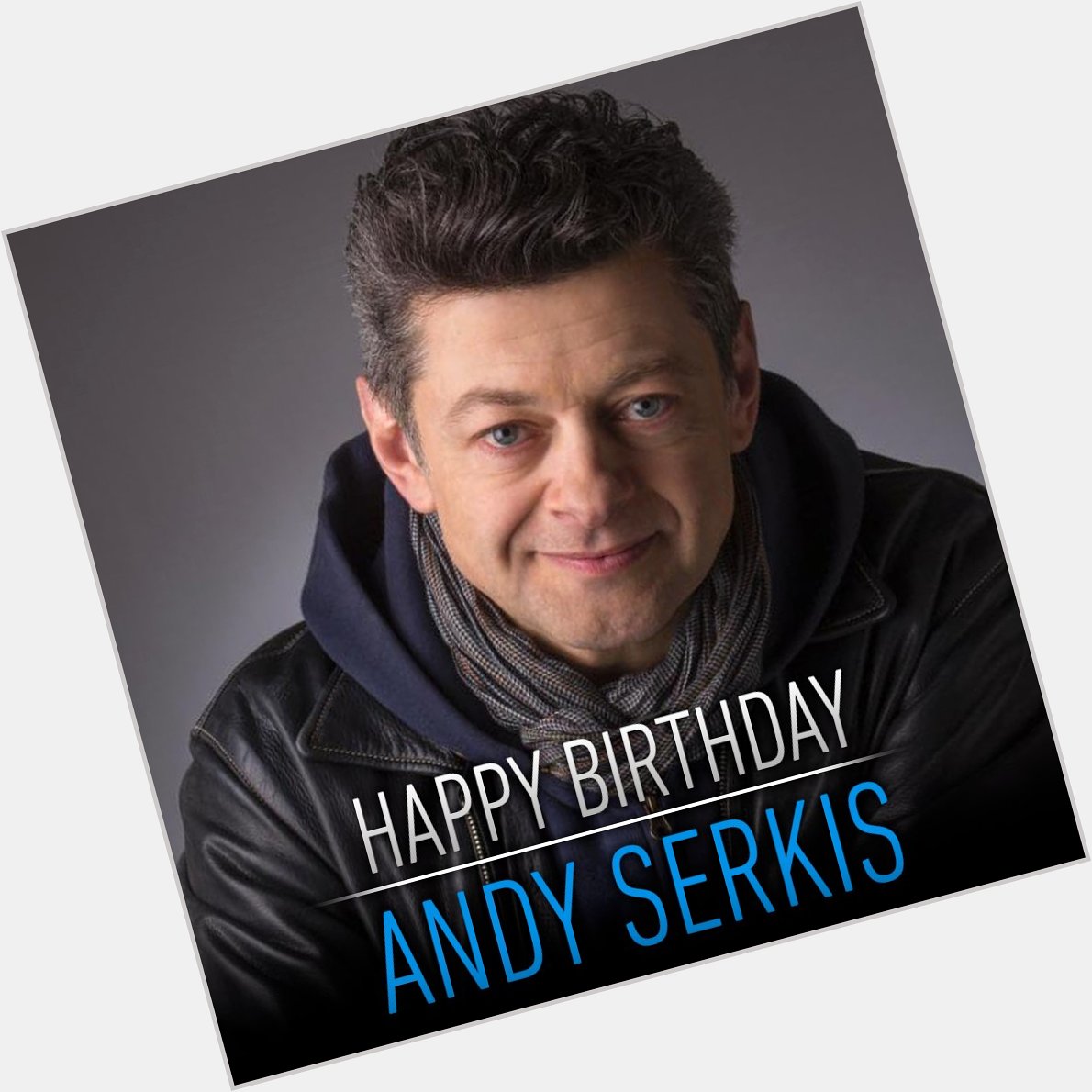 Happy birthday to the man behind Supreme Leader Snoke. message us your birthday wishes for Andy Serkis 