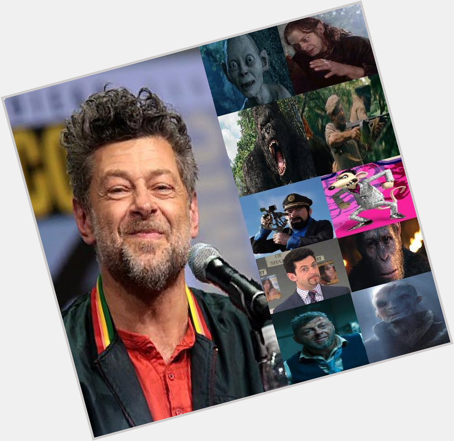 Happy 56th Birthday to motion capture king actor, Andy Serkis! 