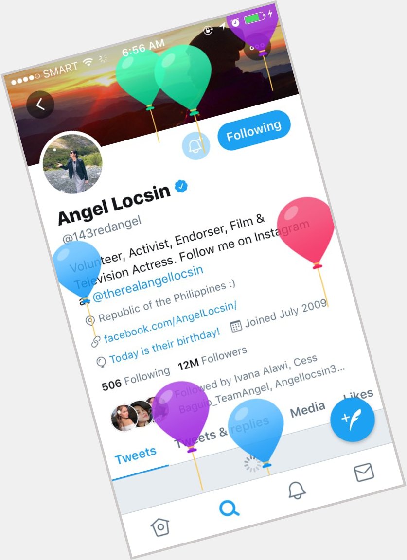 Hi lodi maligayang kaarawan sayo.

Happy Birthday Darna! 
Happy Birthday Angel Locsin 