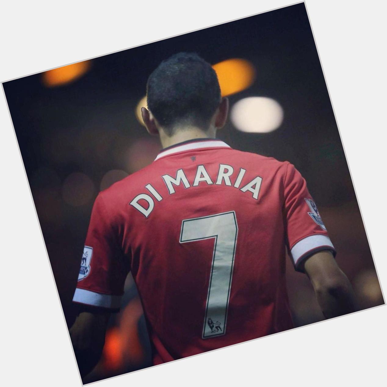 Happy 27th Birthday to our Angel Di Maria! Wish you all the best..    