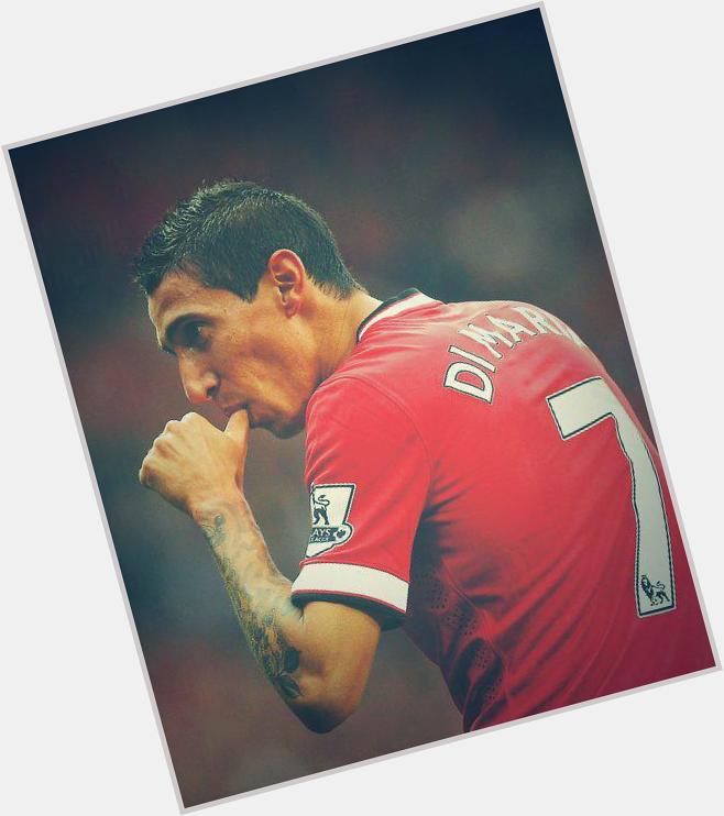 Happy birthday to our no.7 
Angel di Maria 