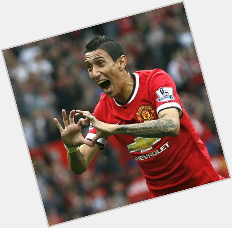  Angel Di Maria ... Happy birthday to you, we love you   