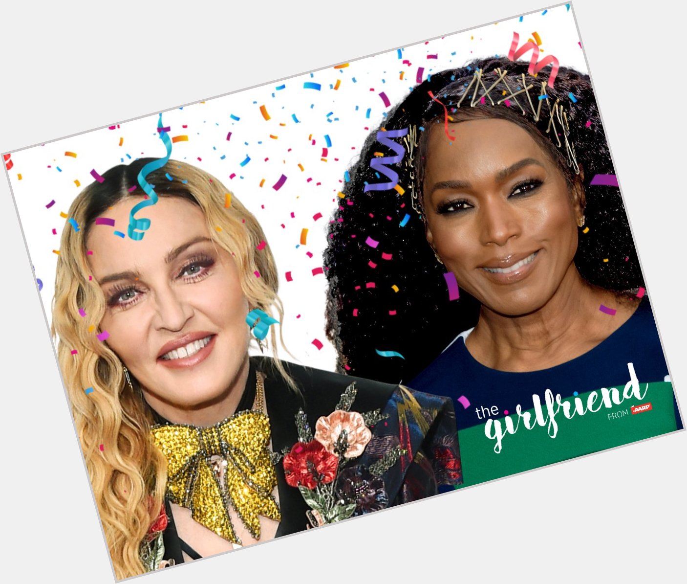 These two iconic women are turning 60 today! Happy birthday to the extraordinary and Angela Bassett! 