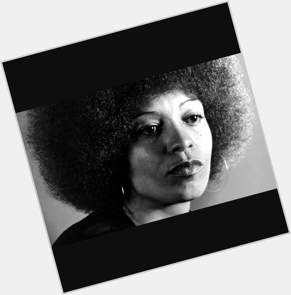 \"We have to talk about liberating minds as well as liberating society.\" Happy birthday Angela Davis 