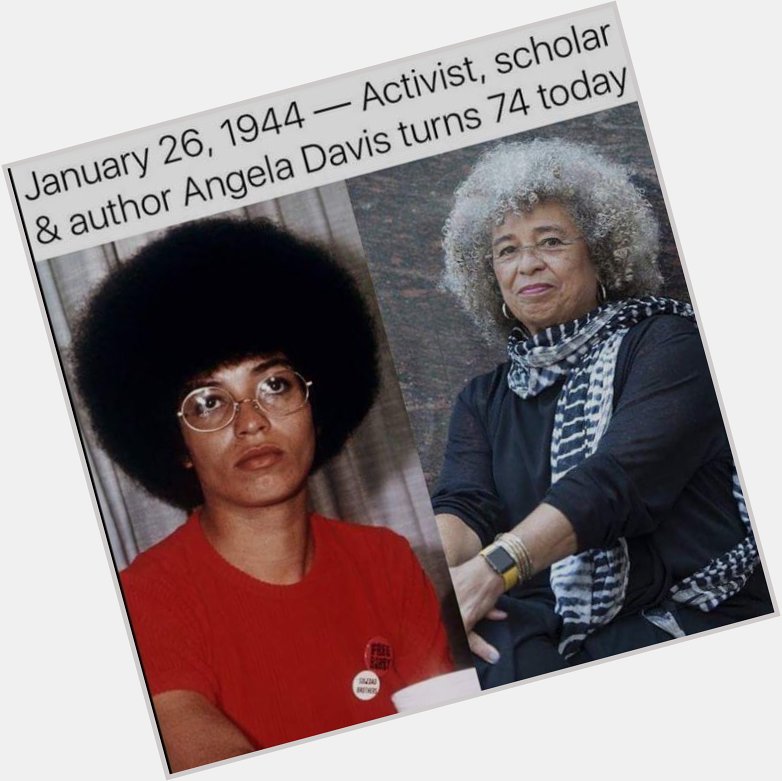 Happy Birthday Angela Davis! So excited to hear you speak on Monday at The University of Redlands! 