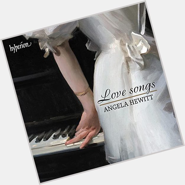 Happy birthday to pianist Angela Hewitt! Enjoying her recent CD Love Songs on  