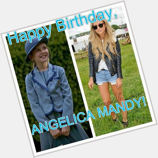 Happy 25th birthday to Angelica Mandy, aka Gabrielle Delacour      ...   