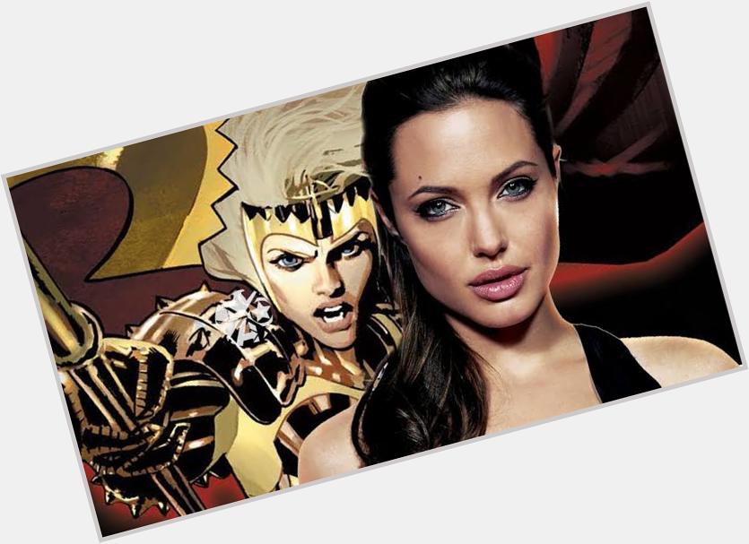 Happy Birthday to Angelina Jolie who will be playing the character  Thena Upcoming MCU movie The Eternals 