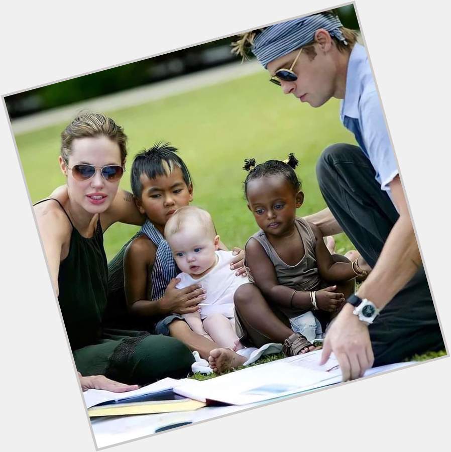 Angelina Jolie\s adopted Family ... 
Happy birthday  