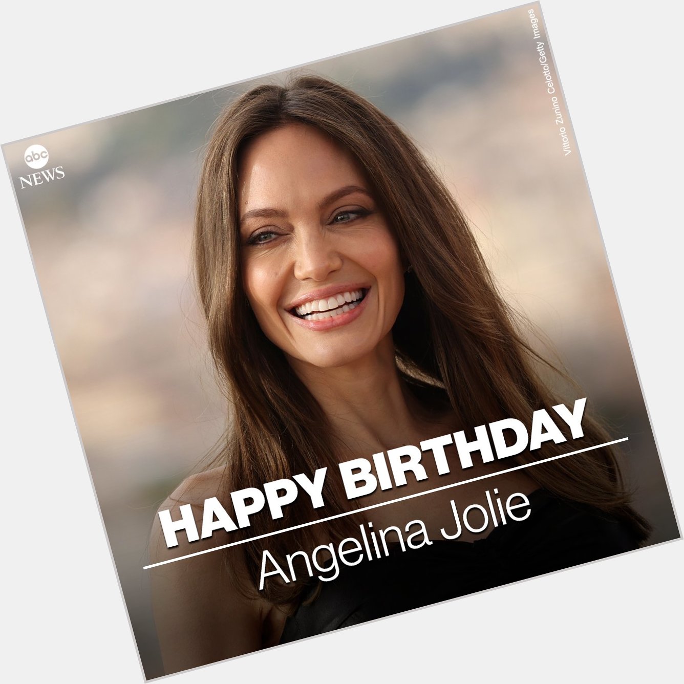 HAPPY BIRTHDAY: Actress and filmmaker Angelina Jolie turns 48 today.  