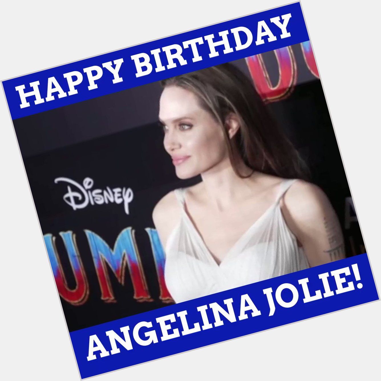 Happy birthday, Angelina Jolie!  