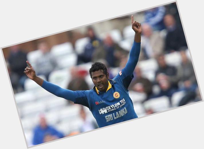 Happy birthday our skipper Angelo mathews many happy returns of the day  