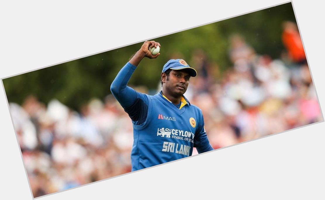 Happy 28th birthday to Angelo Mathews. May you have a blessedly birthday with your loved ones. 