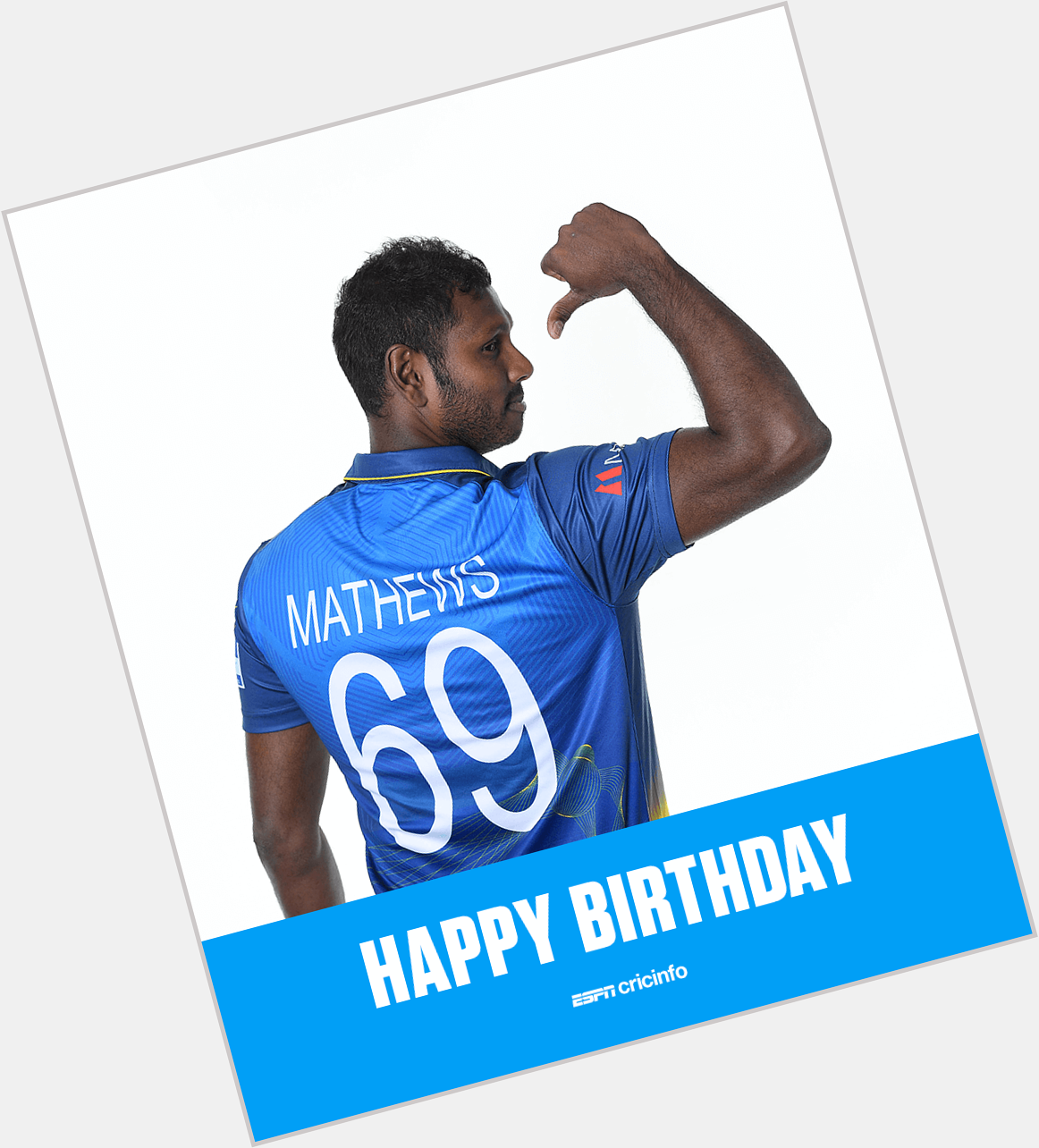 Happy birthday to Angelo Mathews! Will he make a big impact at this World Cup? 
