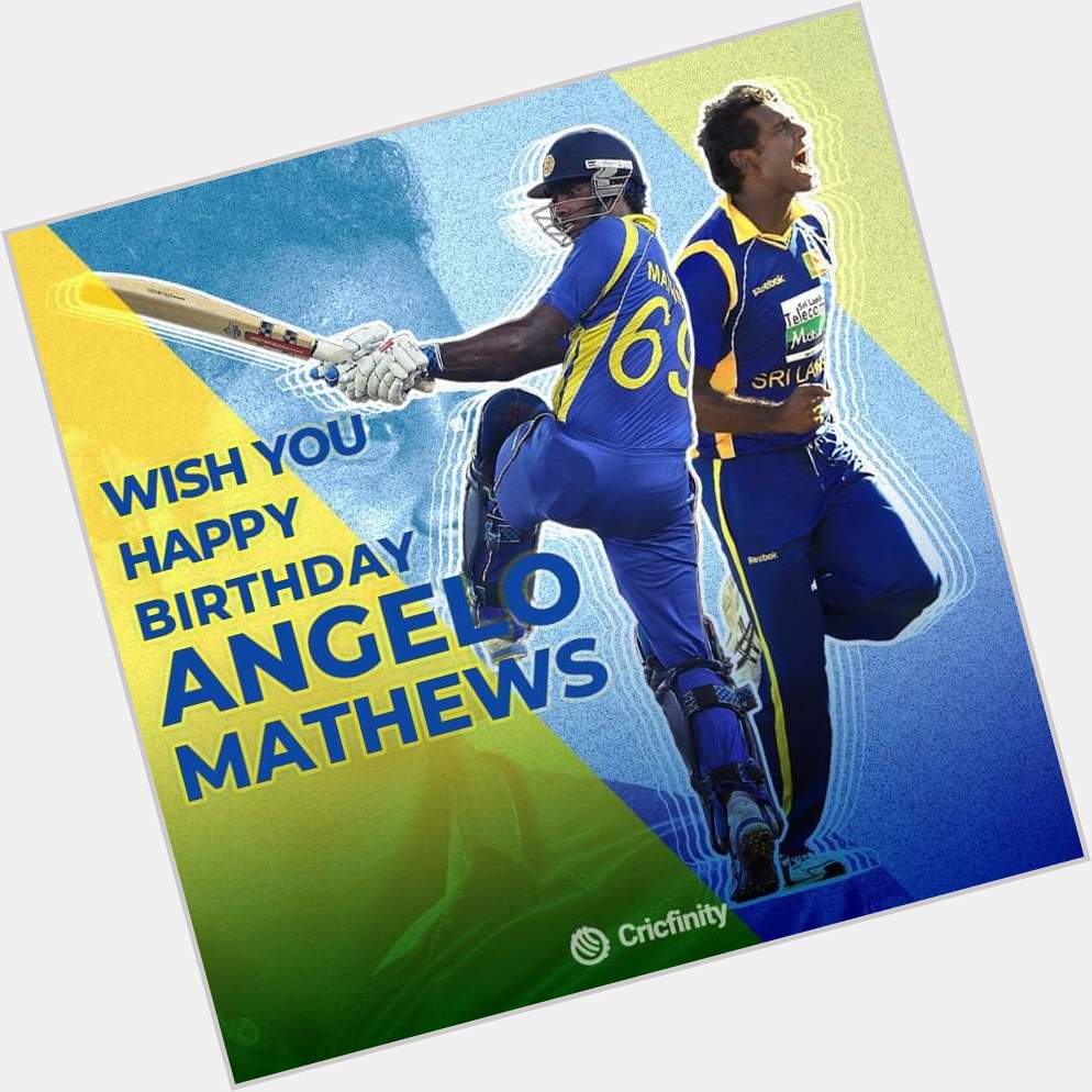 Happy Birthday, Angelo Mathews! 