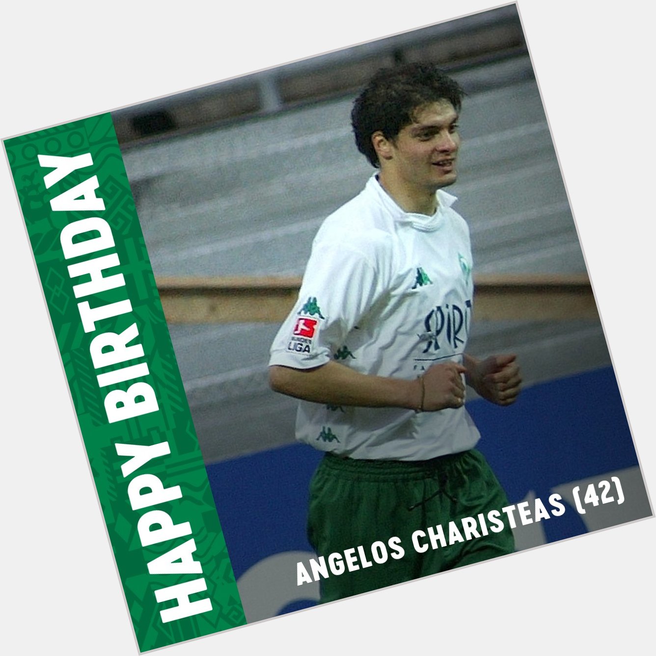 Double winner Angelos turns 42 today! Happy birthday!  