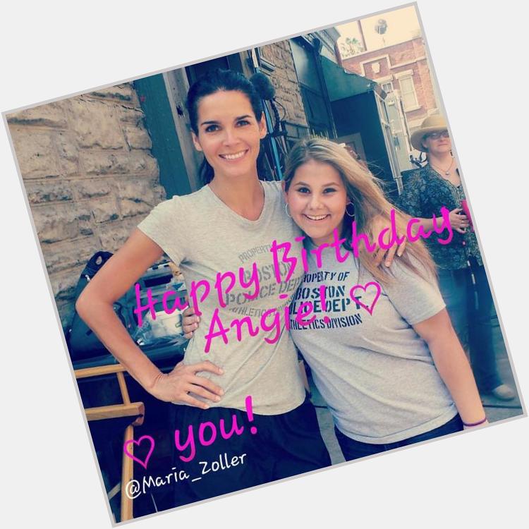  HAPPY BIRTHDAY ANGIE!    I love you so much! I wish you the best day ever! I miss you! ~Maria 