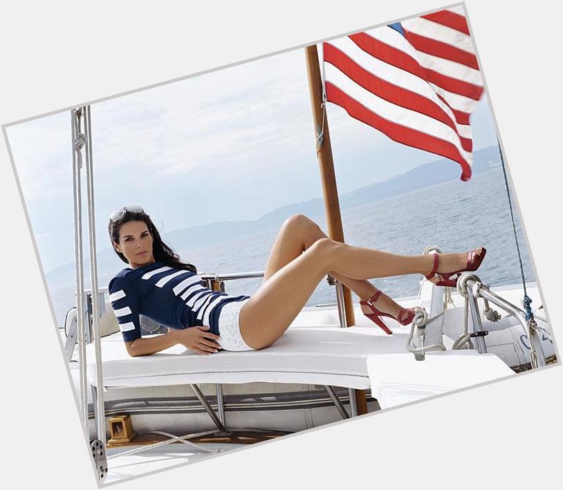 Happy birthday Angie Harmon! Call the show if you\d like to go sailing someday 888 WIND FM 2 