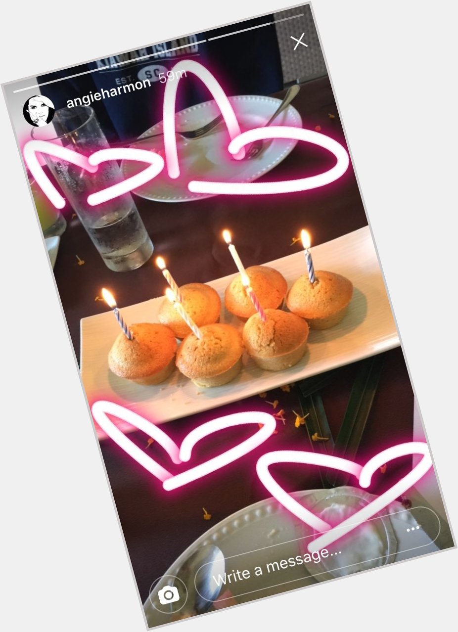 Happy birthday,     (via Angie\s Instagram story) 