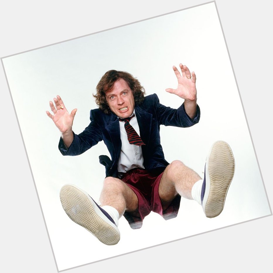 Happy Birthday Angus Young! Here\s one of the AC/DC performer in London, late 1990s. 