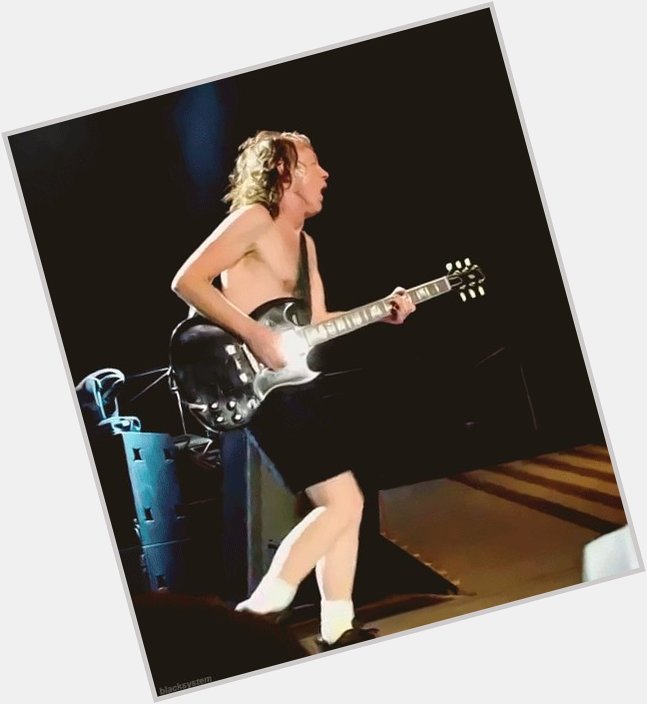         Happy 62th Birthday to Angus Young.         AC/DC ~ Let There Be Rock 