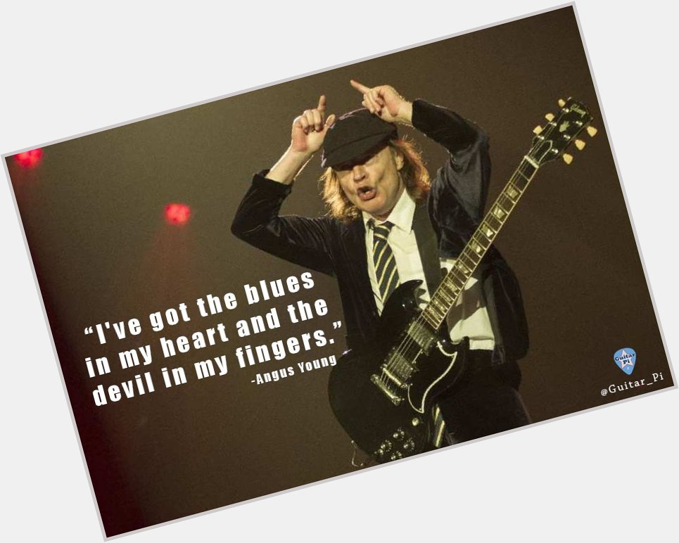 Happy Birthday to the mighty Angus Young!    