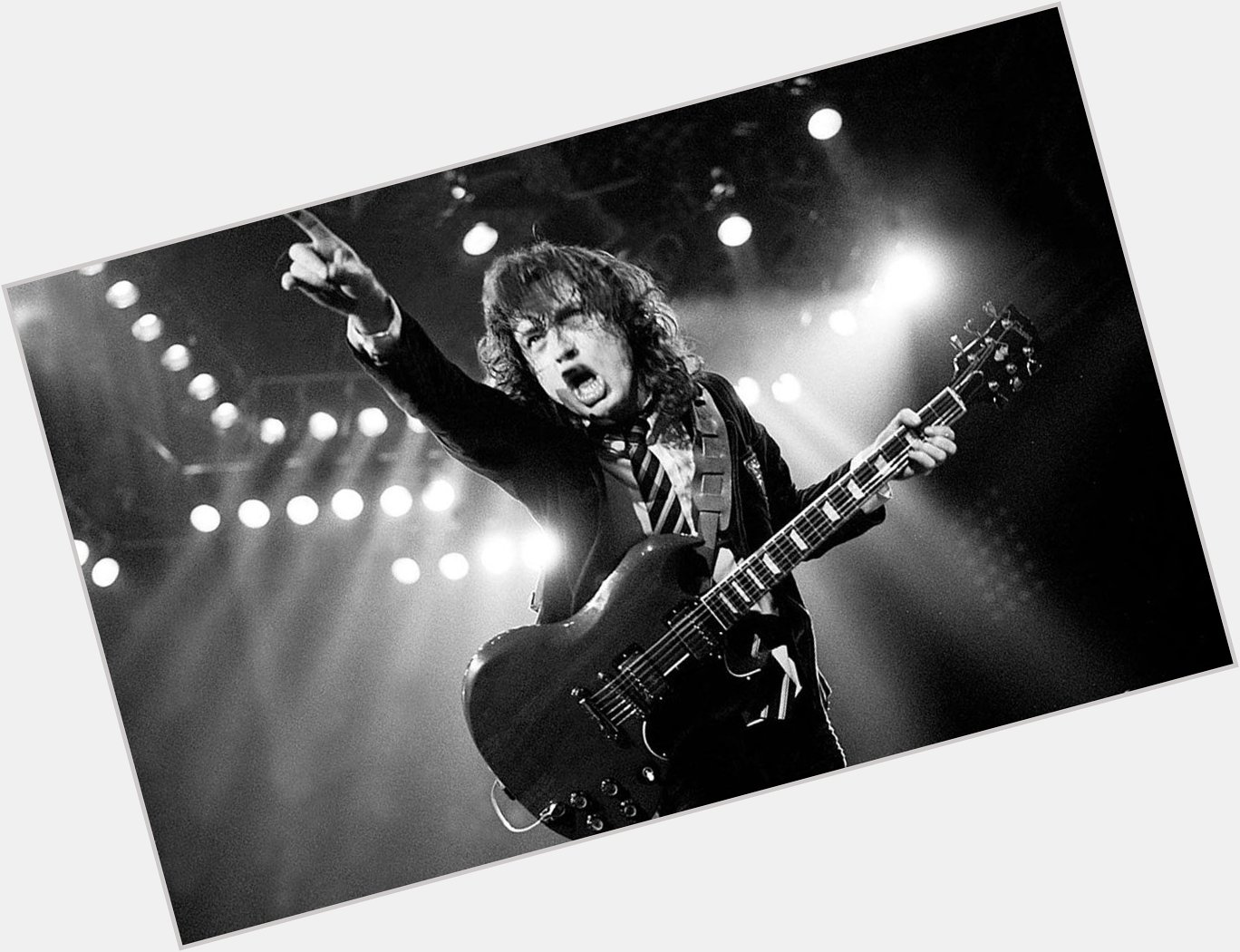 Happy birthday to ACDC guitarist, Angus Young!  (March 31) He is 62 yrs old.  