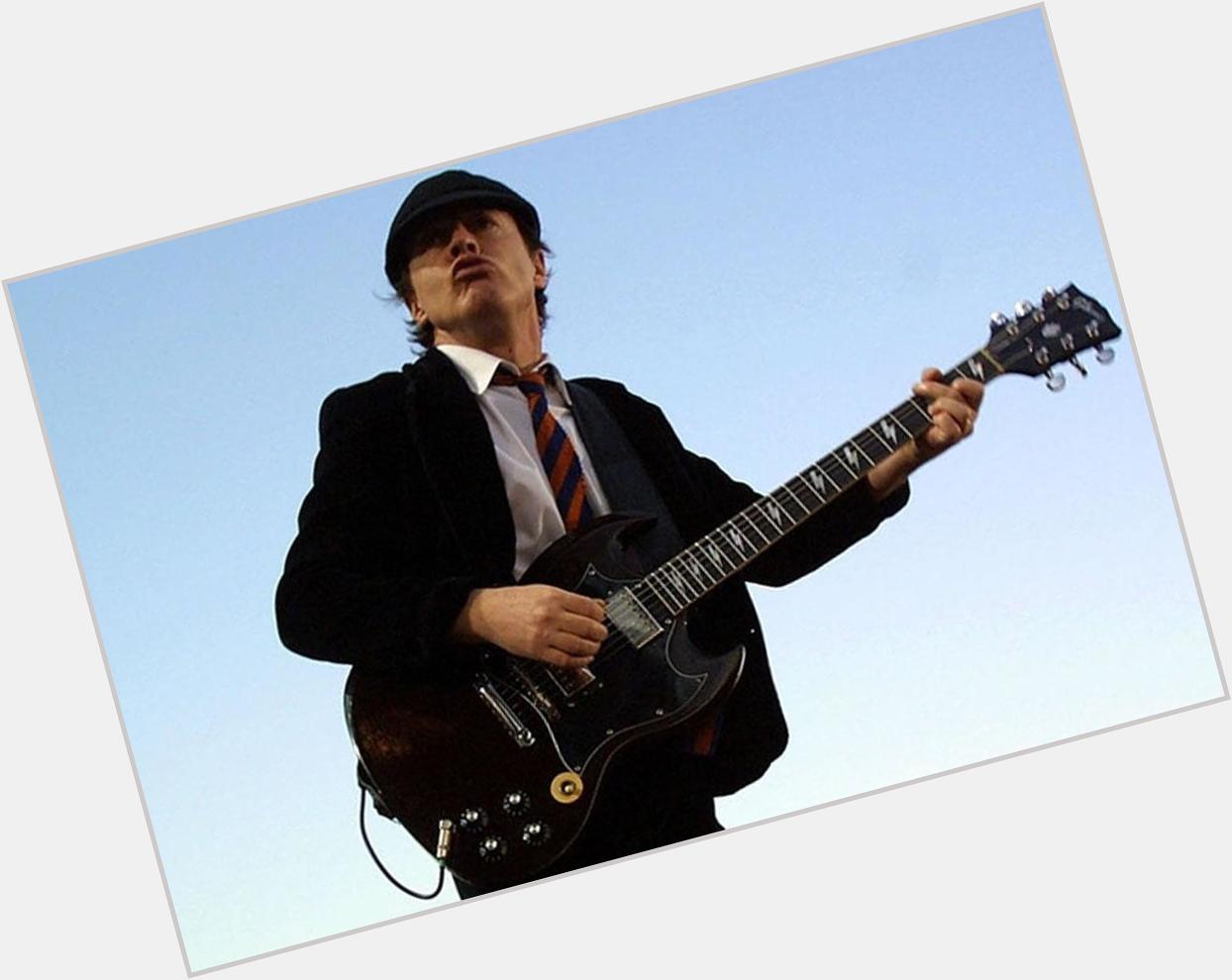 Happy 60th birthday to Angus Young!  