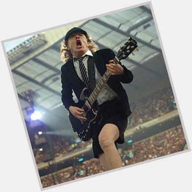 Happy 60th birthday to my guitar hero, Angus Young!!! 