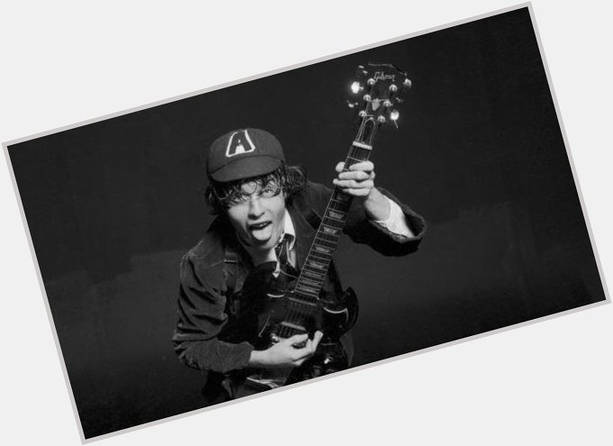 Happy birthday Mr Angus Young.
Hope to see you back in the ol\ uniform again soon.  