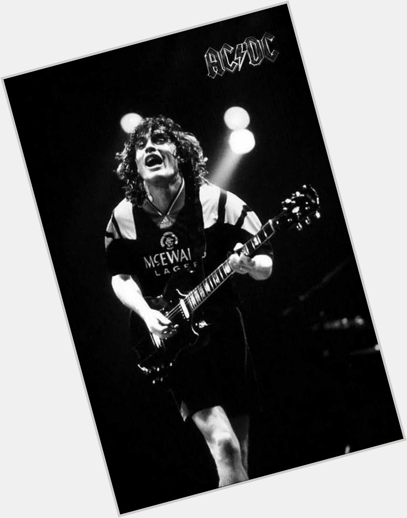 Happy Birthday Angus Young. One of my favourite pictures. 