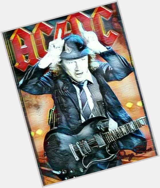 Happy birthday Angus Young   # 