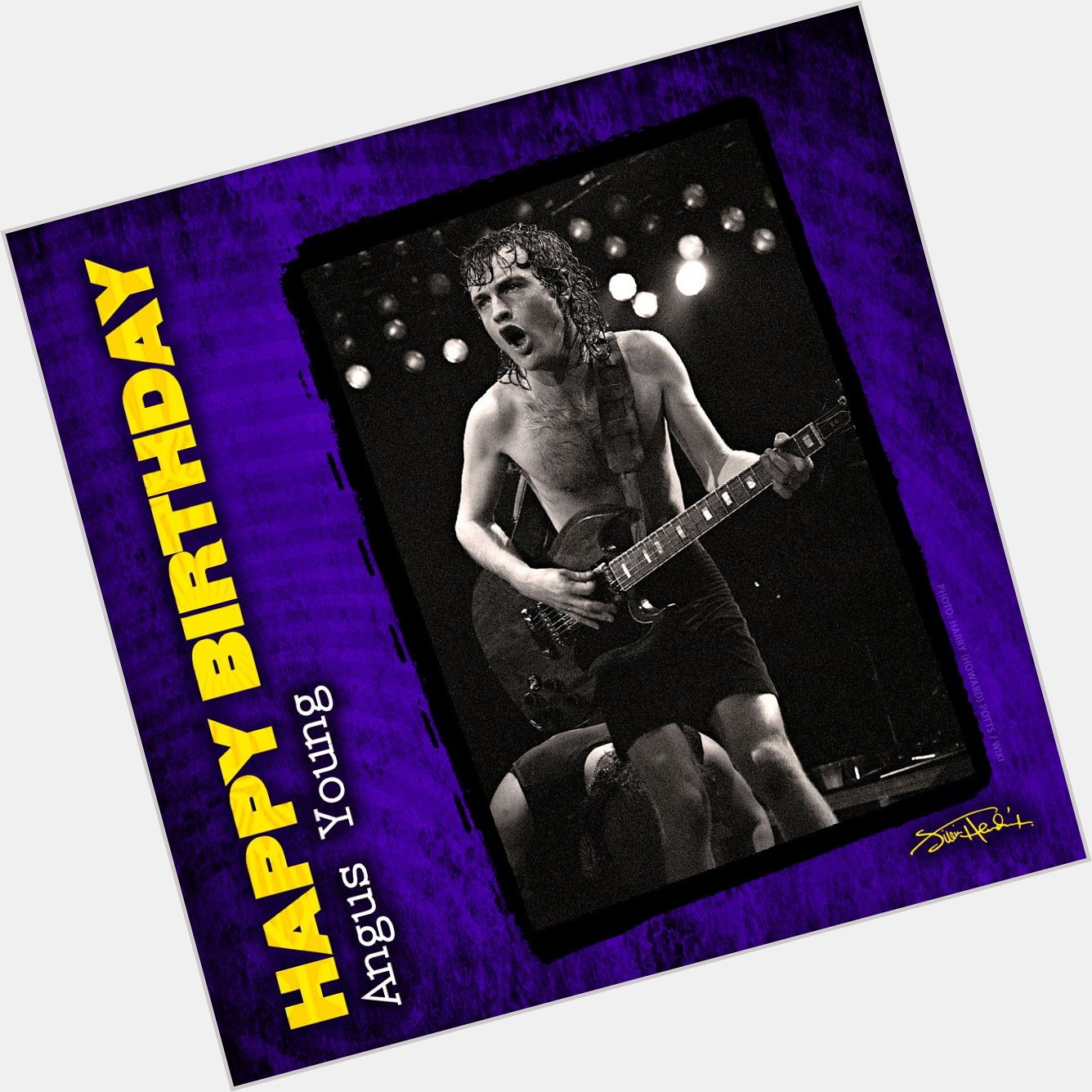 Happy Birthday Angus Young 