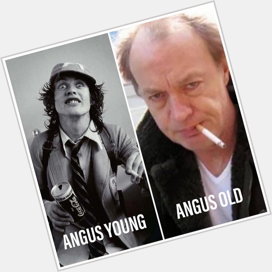Happy Birthday to Angus Young of 