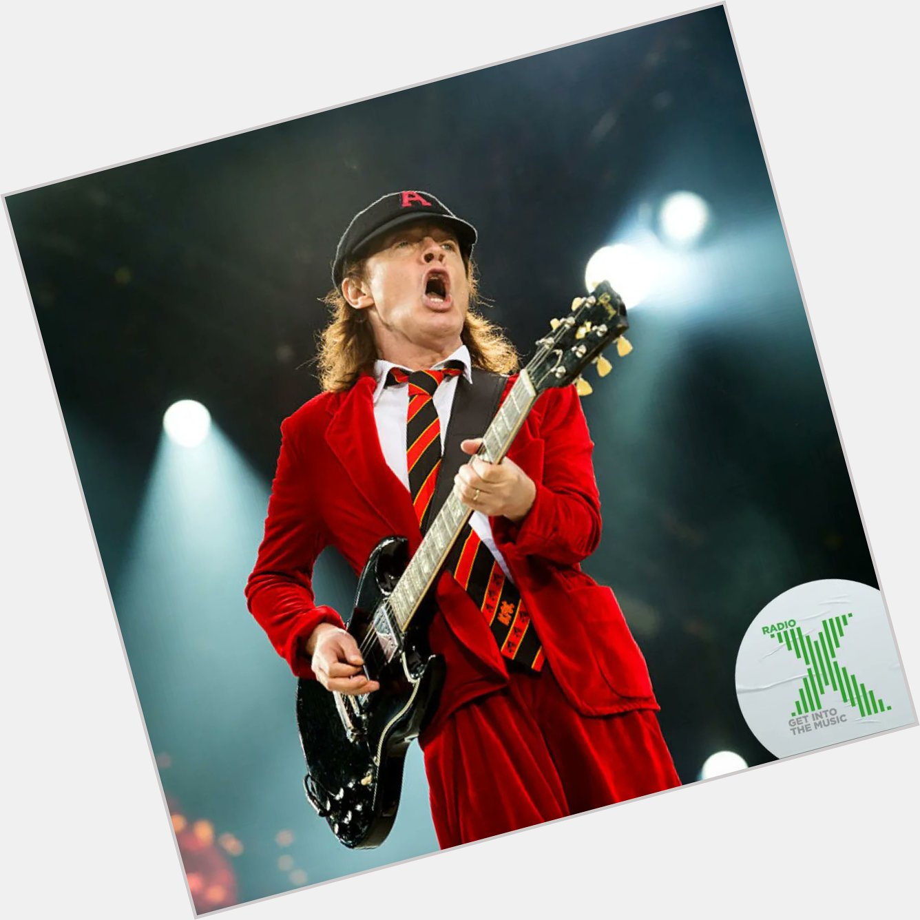 Happy birthday Angus Young!  Today the AC/DC co-founder and lead guitarist turns 68 years old. : Getty 