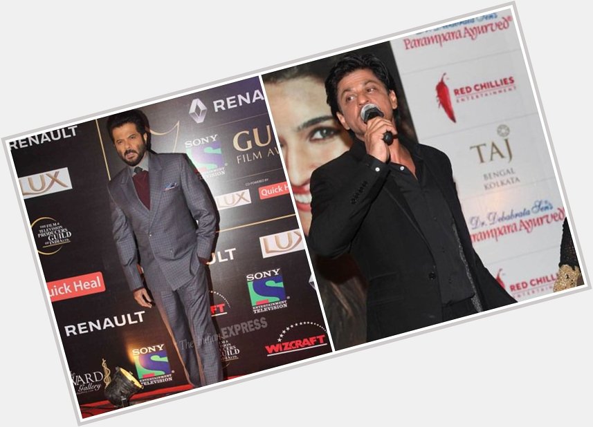 Happy birthday first friend in Mumbai : Shah Rukh Khan to Anil Kapoor -  