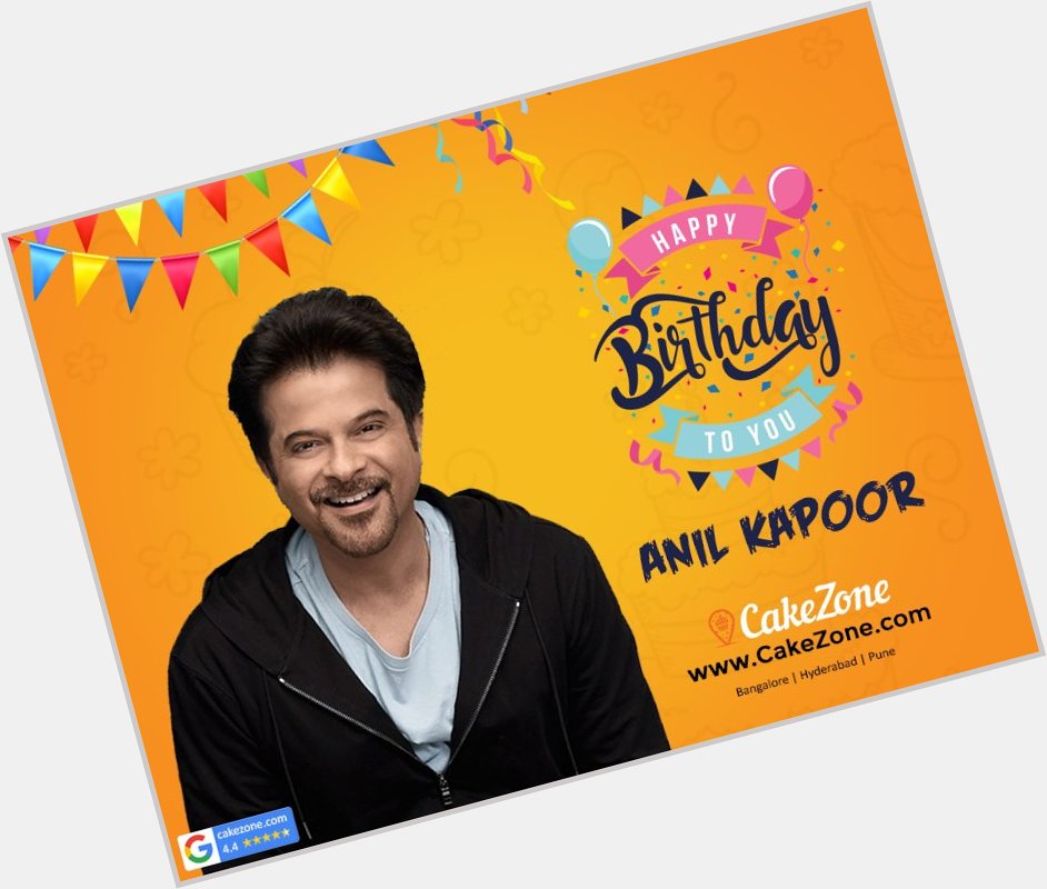 CakeZone wishes Anil kapoor 
Happy Birthday ......  