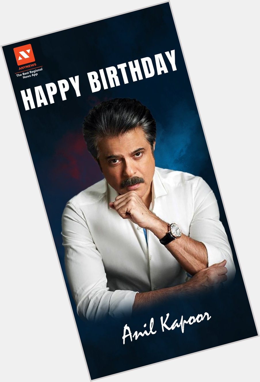AnyNews wishes Anil Kapoor Happy Birthday.    