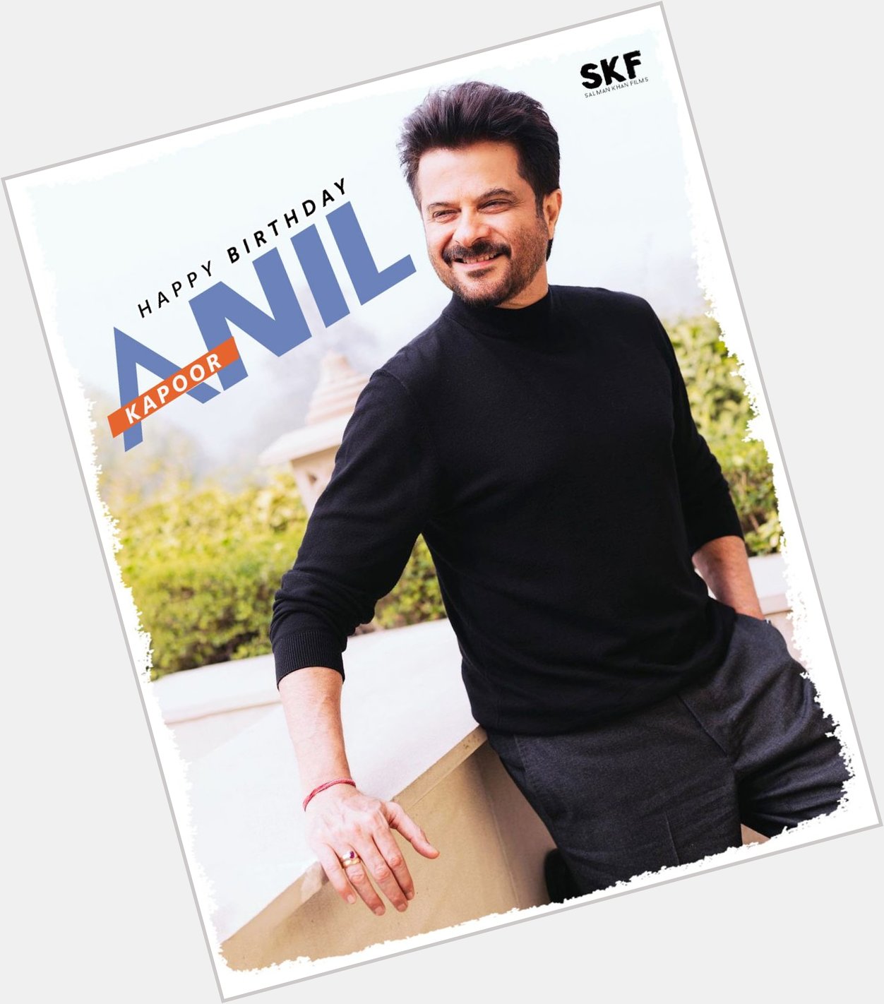 Happy birthday   to you most beautiful handsome young hero Anil Kapoor 