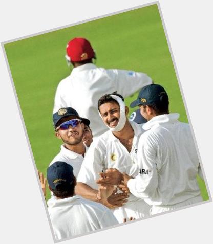 Happy Birthday, Anil Kumble... The intensity with which you played was just exceptional...  