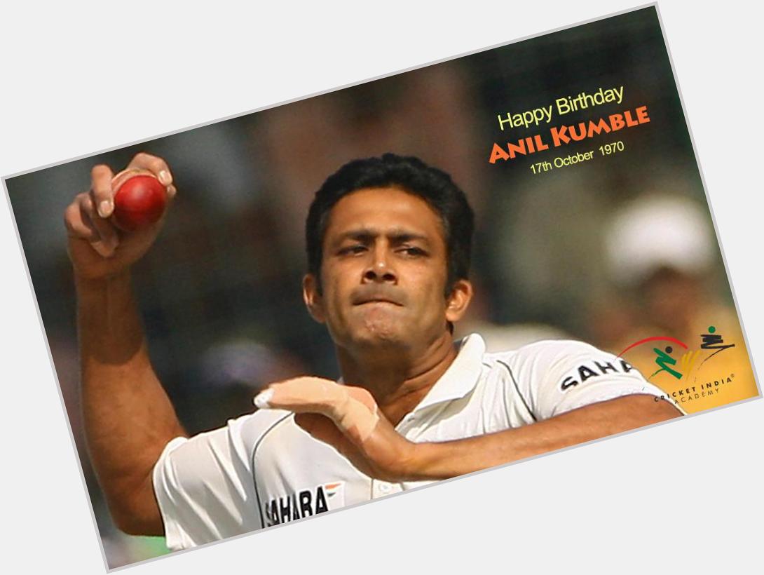 Join us to wish very Happy Birthday to our very own Jumbo, Anil Kumble.  