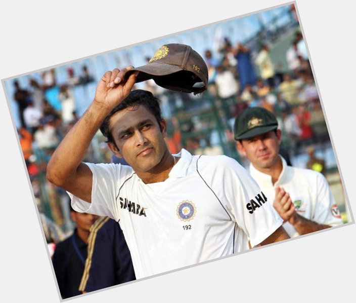 Here\s wishing a very happy birthday to former Captain Mr. Anil Kumble  