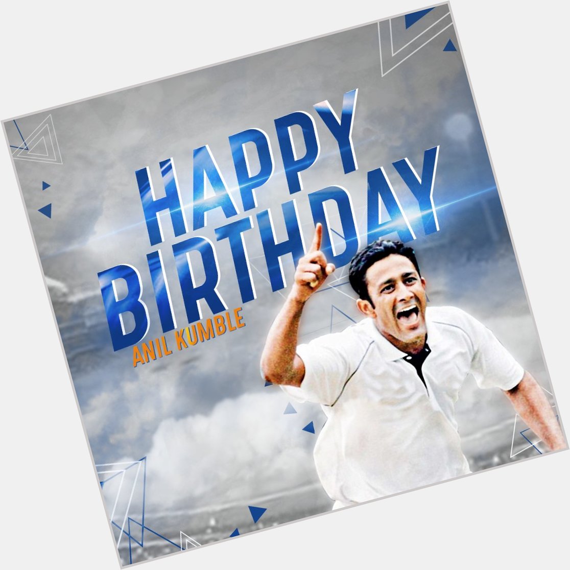 We wish our wicket fame and the legendary leg spinner, Anil Kumble a hearty, healthy and a very happy birthday! 