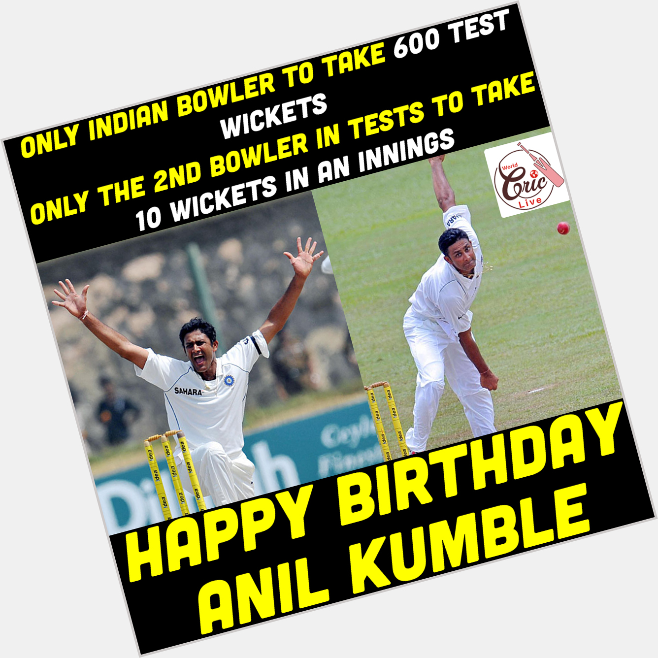 Happy Birthday Anil Kumble    
