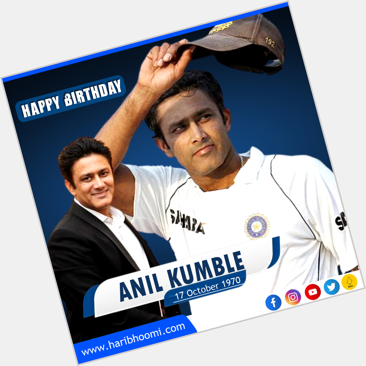 Happy Birthday Anil Kumble   