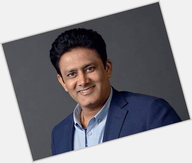 The spirit of a warrior. The legacy of a legend Happy birthday, Anil Kumble 