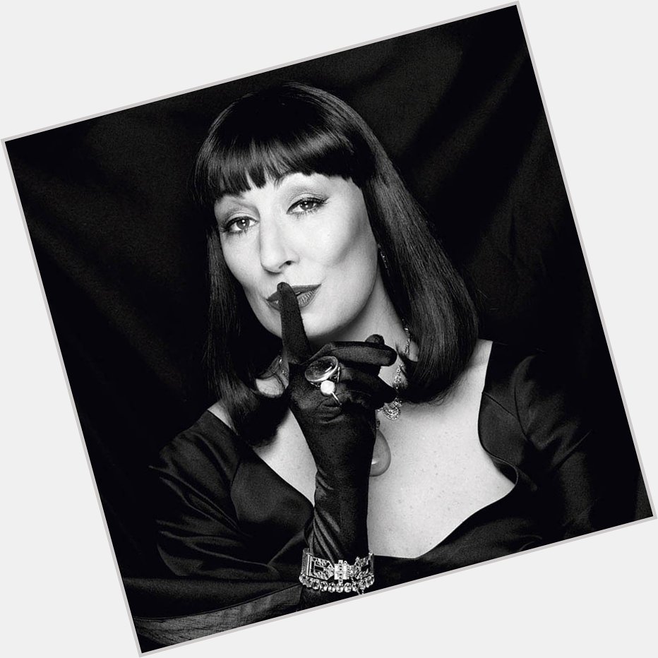 Happy Birthday Anjelica Huston. Here\s one from a promotional photoshoot for the film The Witches in 1990. 