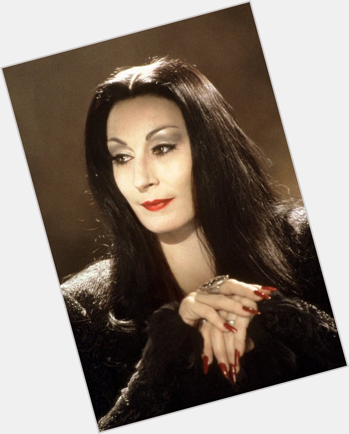 Happy birthday to Anjelica Huston, star of The Addams Family and Addams Family Values. 