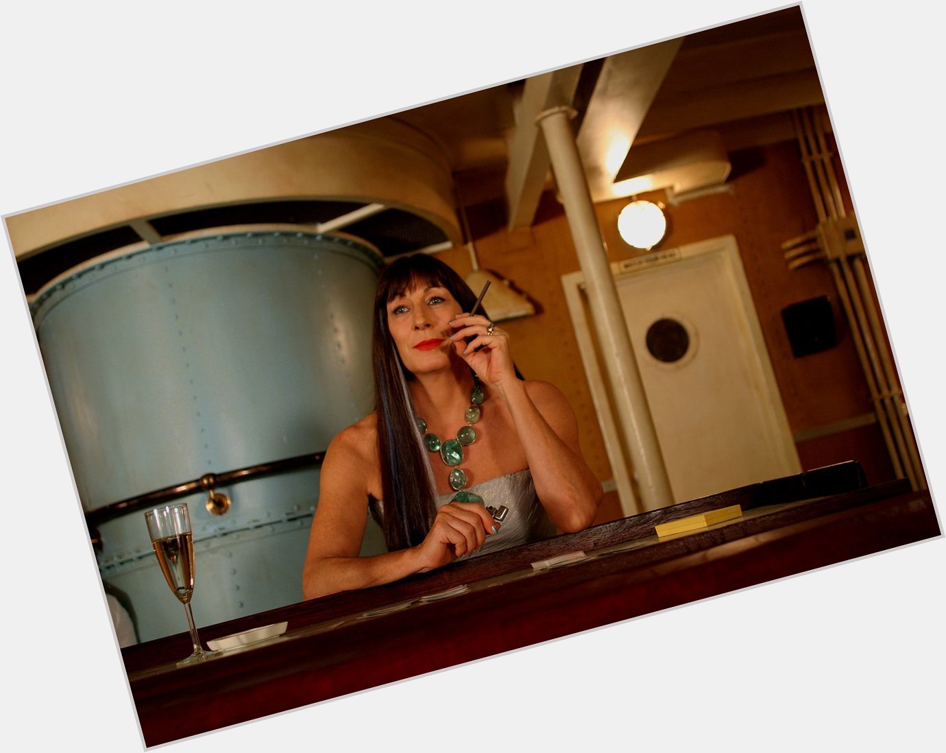 Happy birthday to the fabulous Anjelica Huston, seen here in THE LIFE AQUATIC WITH STEVE ZISSOU (2004)  